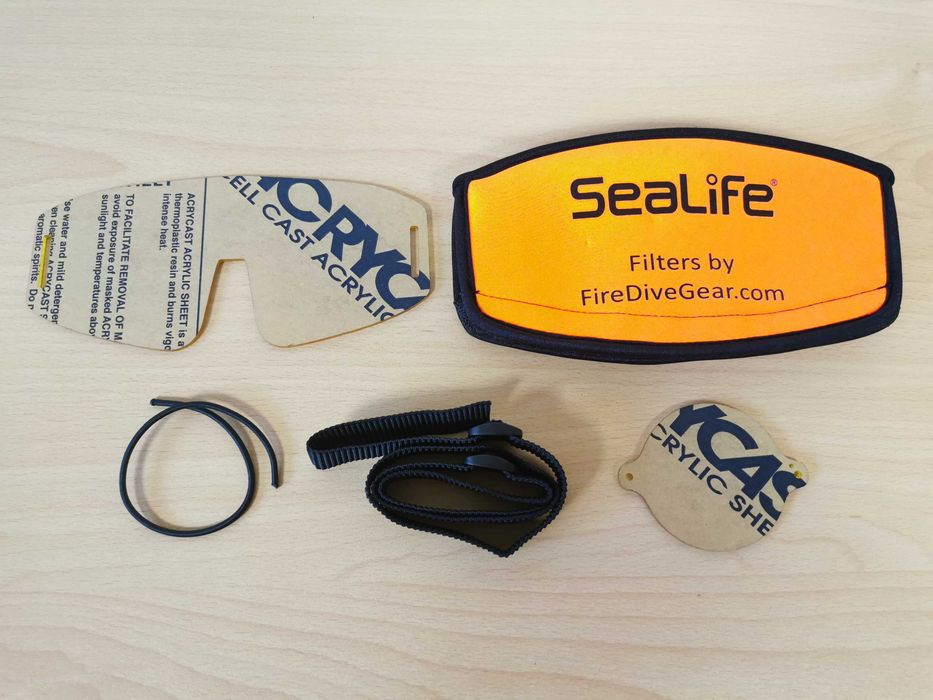 Осветление за наблюдение при гмуркане и флуоресцентна фотография