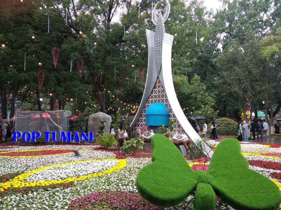 Ландшафт дезайн метал конструксиялар лед дезайнлар искусственный газон