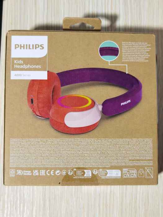 Casti Wireless copii Lumini LED Bluetooth PHILIPS JBL 520BT NouSigilat