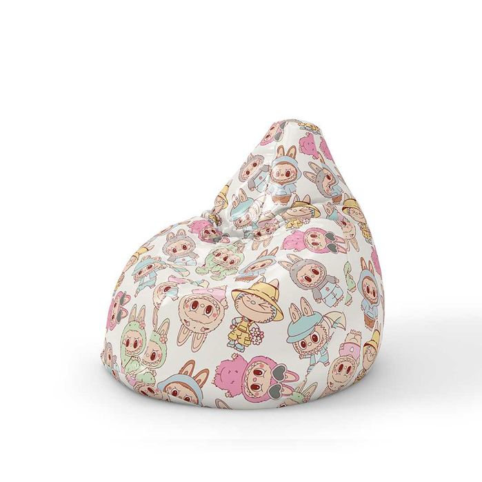 Барбарон с мотиви / Детски пуфове ! Цветни и красиви!