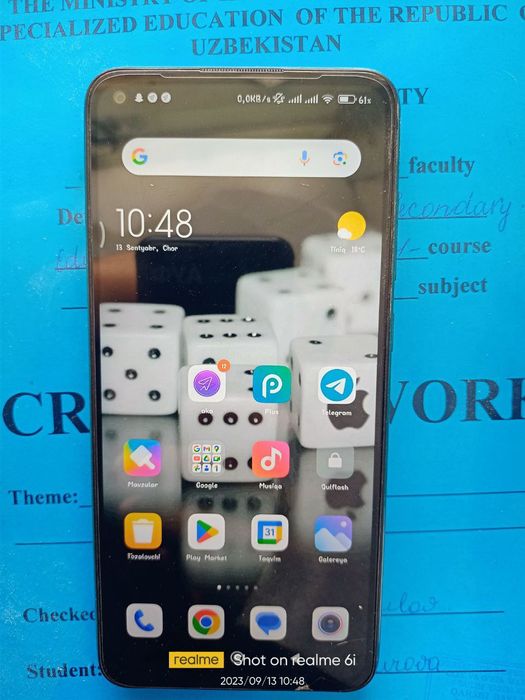 Redmi Note 9.  4+2+128 gb xotira