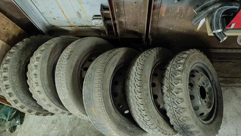 Нива, колёса б/у в сборе