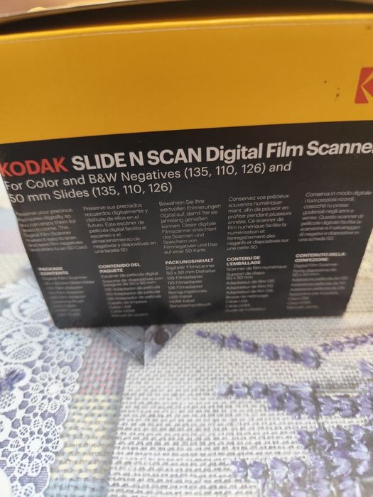 Scaner digital filme Kodak Slider N Scan nou sigilat