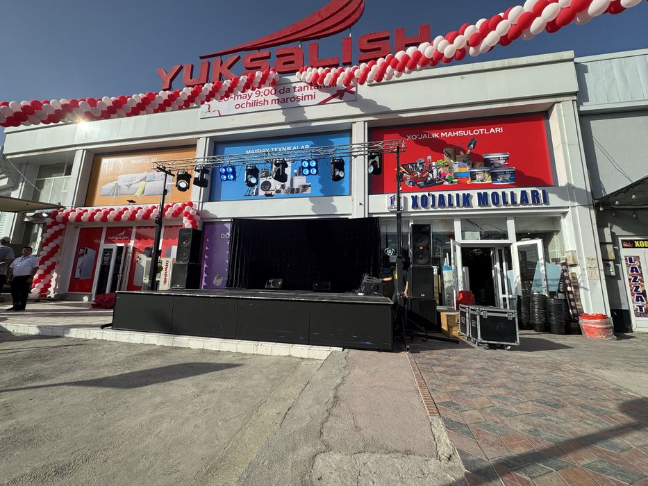 ochilish marosimlarga saxna svetamuzika manitor arenda