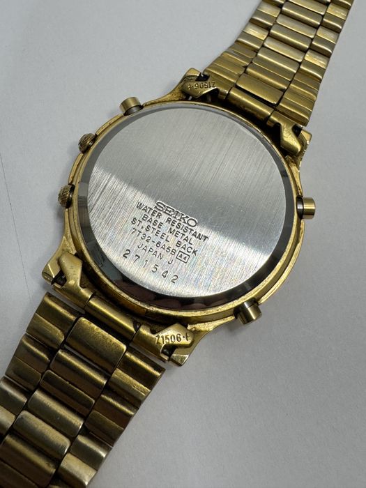 Rar! Seiko Vintage, chronograph alarm. Quartz. Japan
