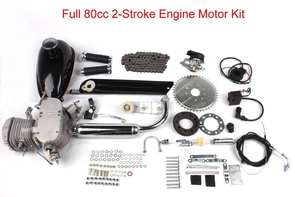 Motor Bicicleta kit complet de 80 cc MODELUL Nou CALITATEA 1 3.5