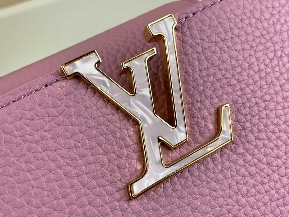 Geanta LV Louis Vuitton Capucines 22 cm, roz, Premium