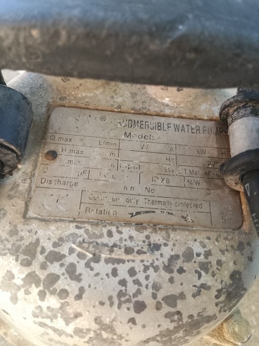 Погружной насос для воды