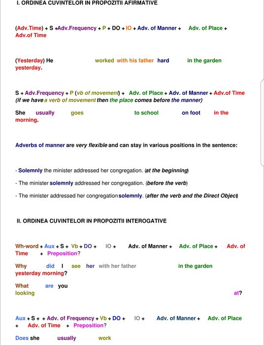 Teste si gramatica admitere plus caiete de la pregatire