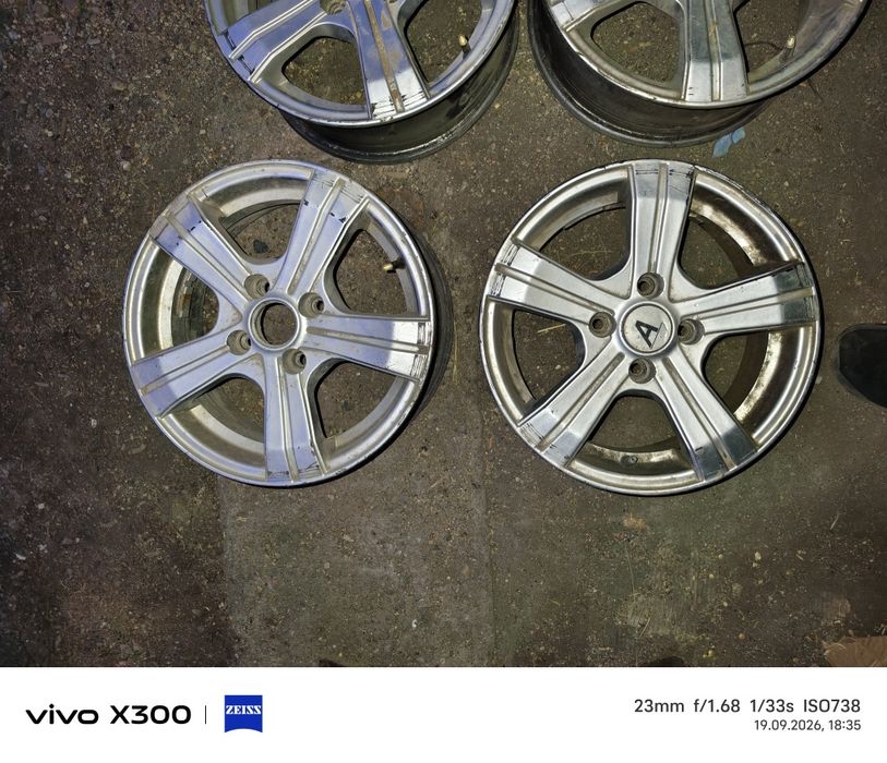 Комплект титановых дисков R14 4×100
