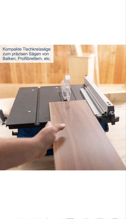 Нов Настолен циркуляр Scheppach HS210 -1500W 4800 оборота/мин