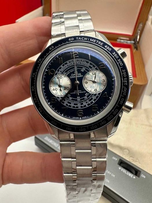 omega speedmaster среброC