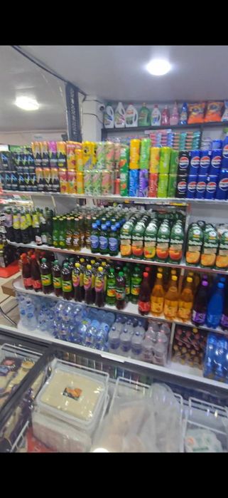 Магазин услуг стеллаж жуда мустахкам жами 22 метр