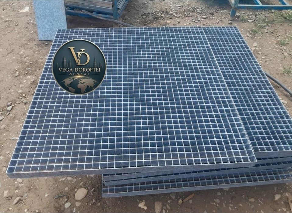 Grătare trepte zincate