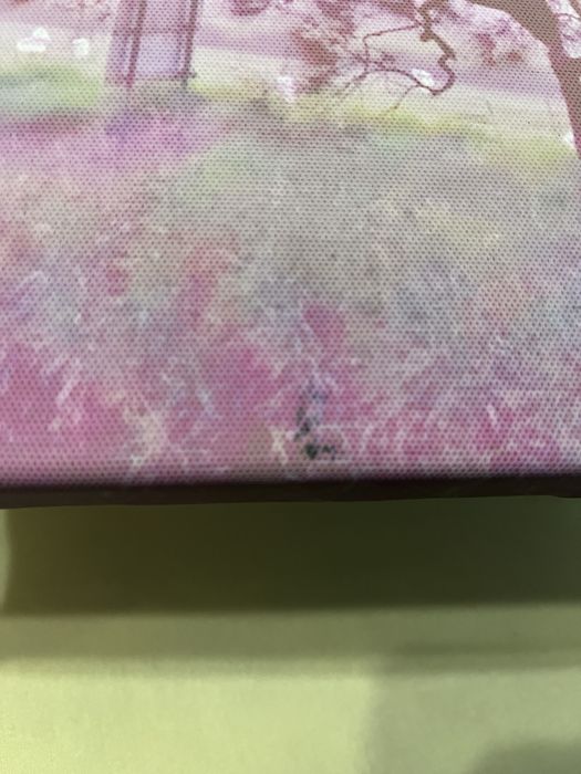 Tablou Multicanvas 7 Piese Peisaj Lacul violet, 70 × 140 cm