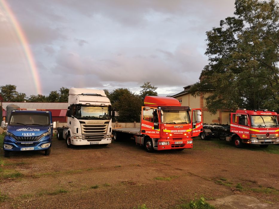 Tractări auto utilaje Vasco Recovery
