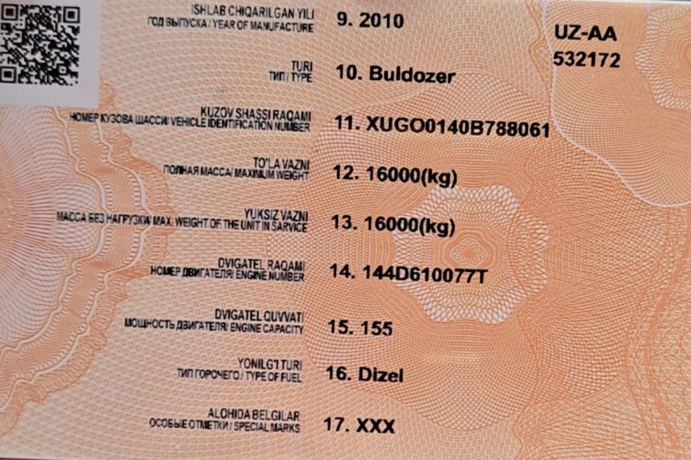 Бульдозер DT140 йил2010