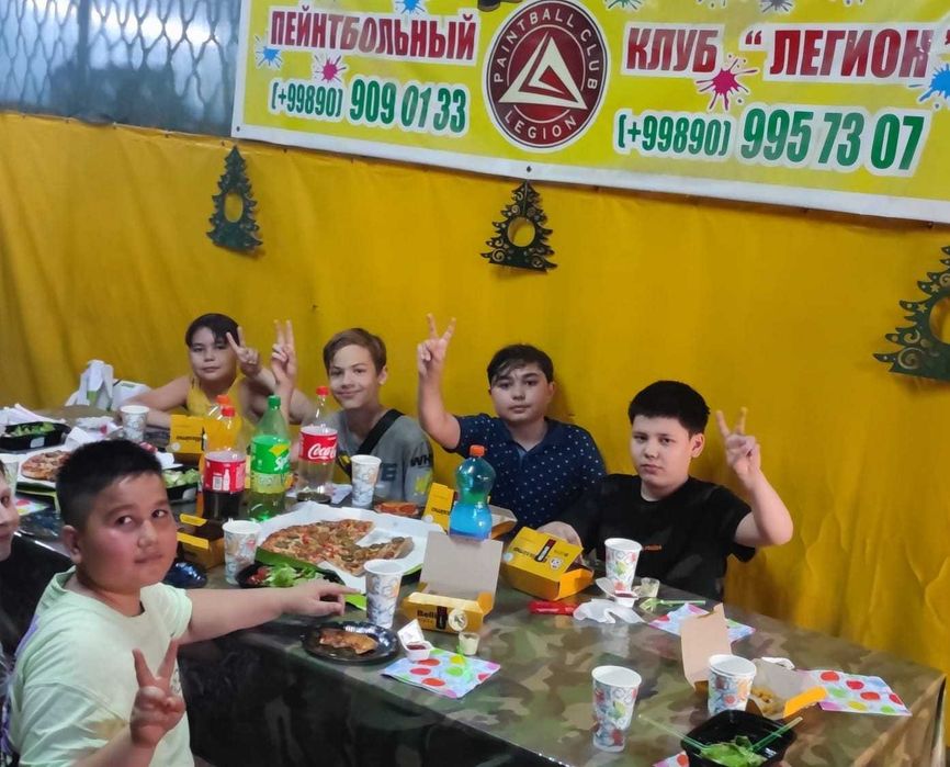 "Всем дружным КЛАССОМ" на Пейнтбол !