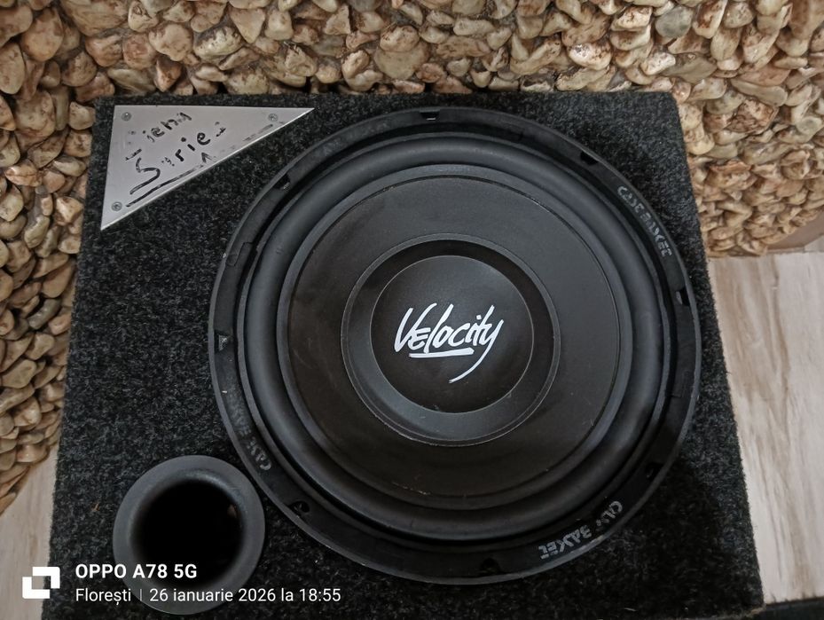 Bas auto blaupunk de 10" 200 w rms 2 x 4 ohm
