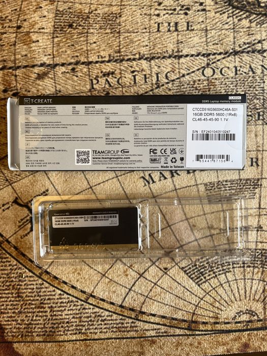 T-create 16gb ddr5 laptop memory