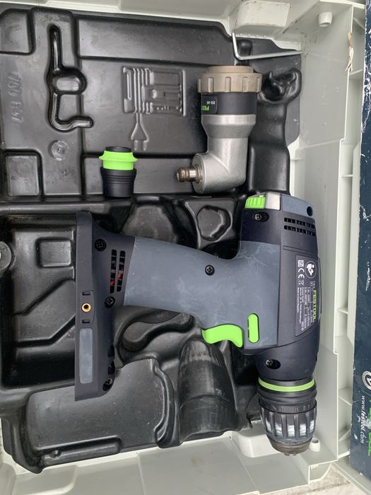 Festool T18+3/винтовет с 3 сменяеми глави /в куфар/