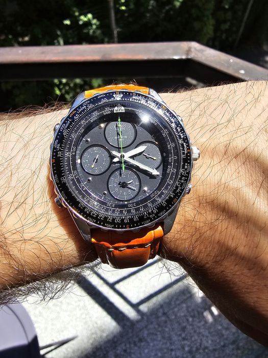 Seiko Flightmaster 7t34-6a00