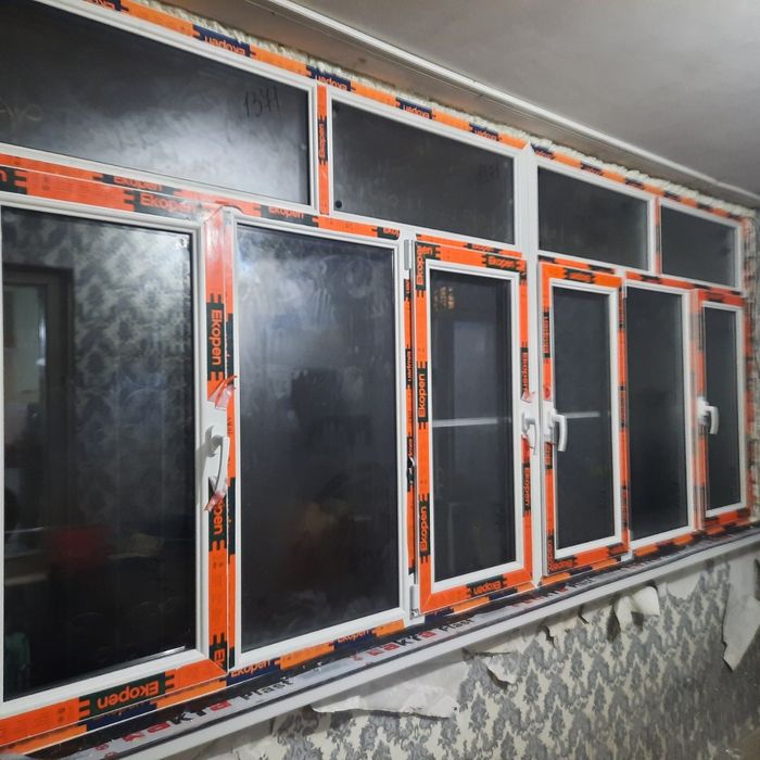 Пластиковые окна,двери,витражи и форточки.Изготовим и доставим.