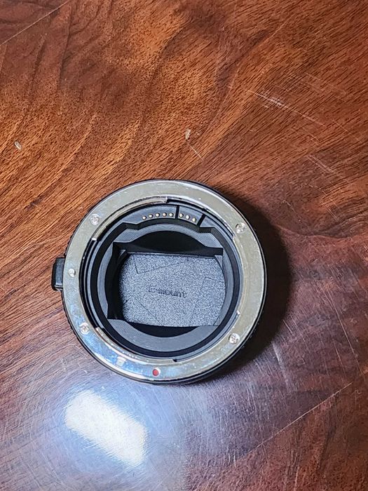 Автофокусный адаптер (переходник) с Canon EF на Sony E (EF-NEX)
