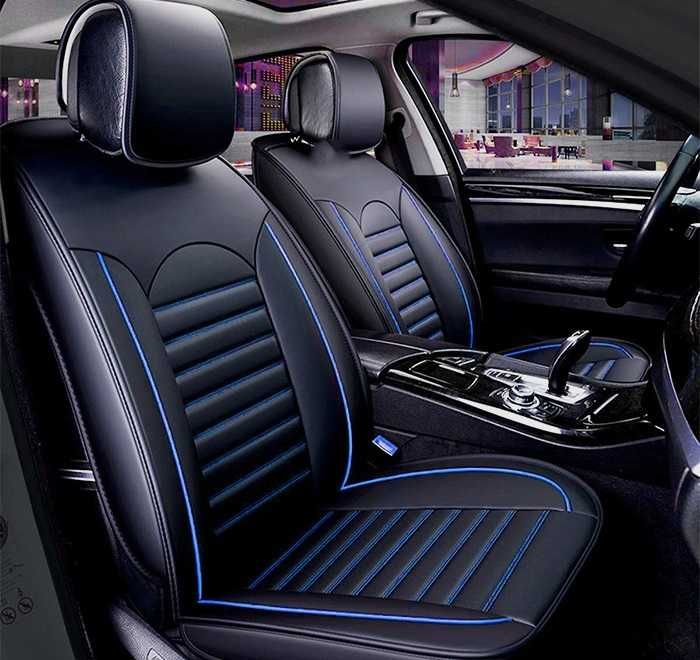 Кожени универсални калъфи за седалки тапицерия автомобил кола