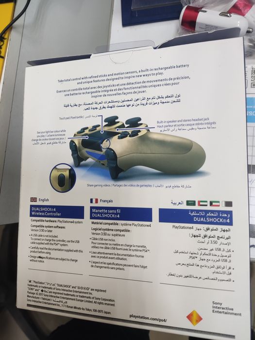 Джойстик пс4 новый