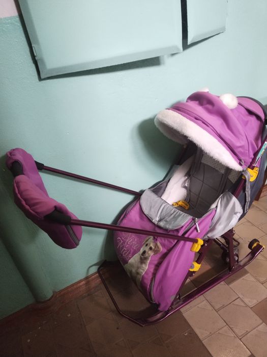 Продам санки -коляску