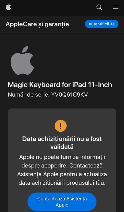 Apple Magic Keyboard iPad Pro 11 M1, M2 /Air 11, M2, M3, M4, White