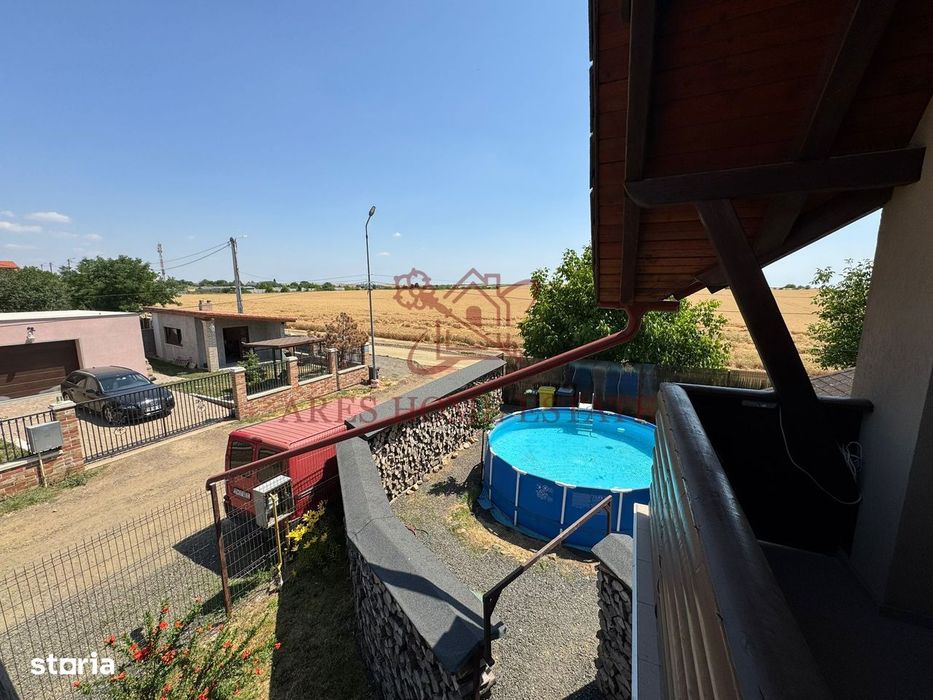 Casă spațioasă, 6 camere, teren 947 mp – Giarmata Vii, comision 0