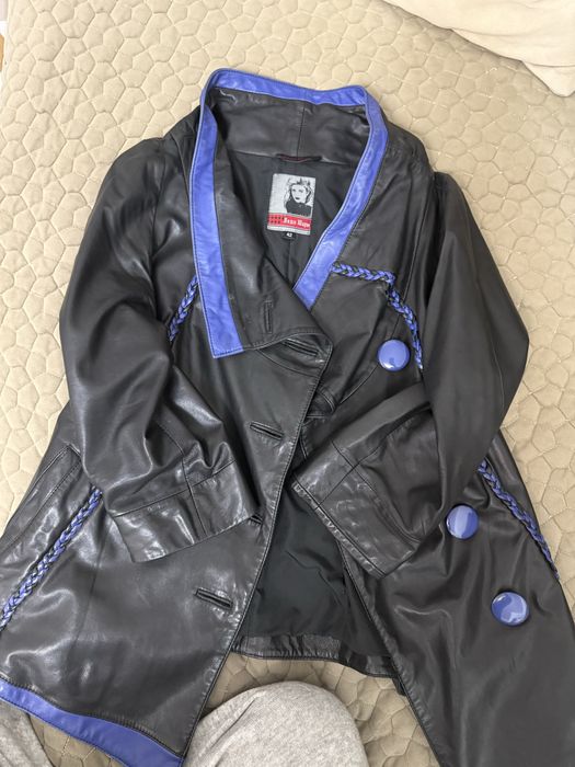 Кожаная косуха куртка