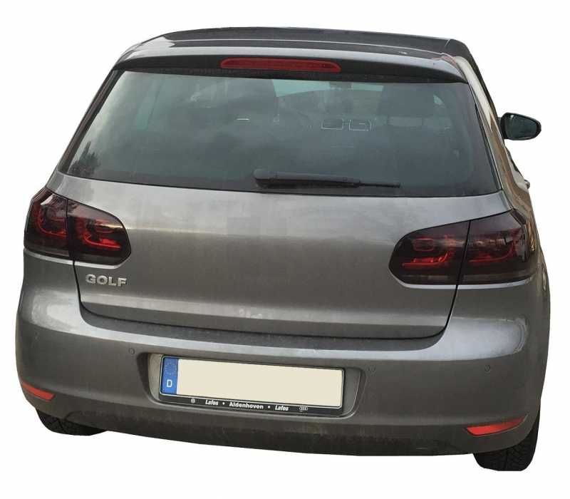 Черни ЛЕД стопове Голф 6 LED VW Golf 6 Диодни LED затъмнени тунинг R32