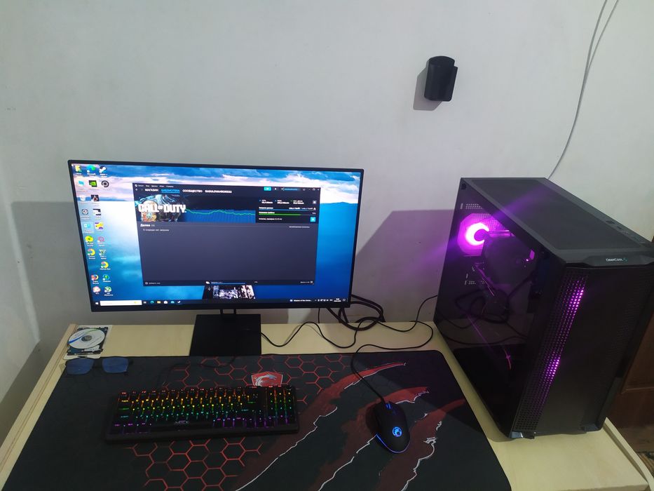 Kuchli O’yin va Ish kompyuteri (i5-12400F / GTX 1660 Super)