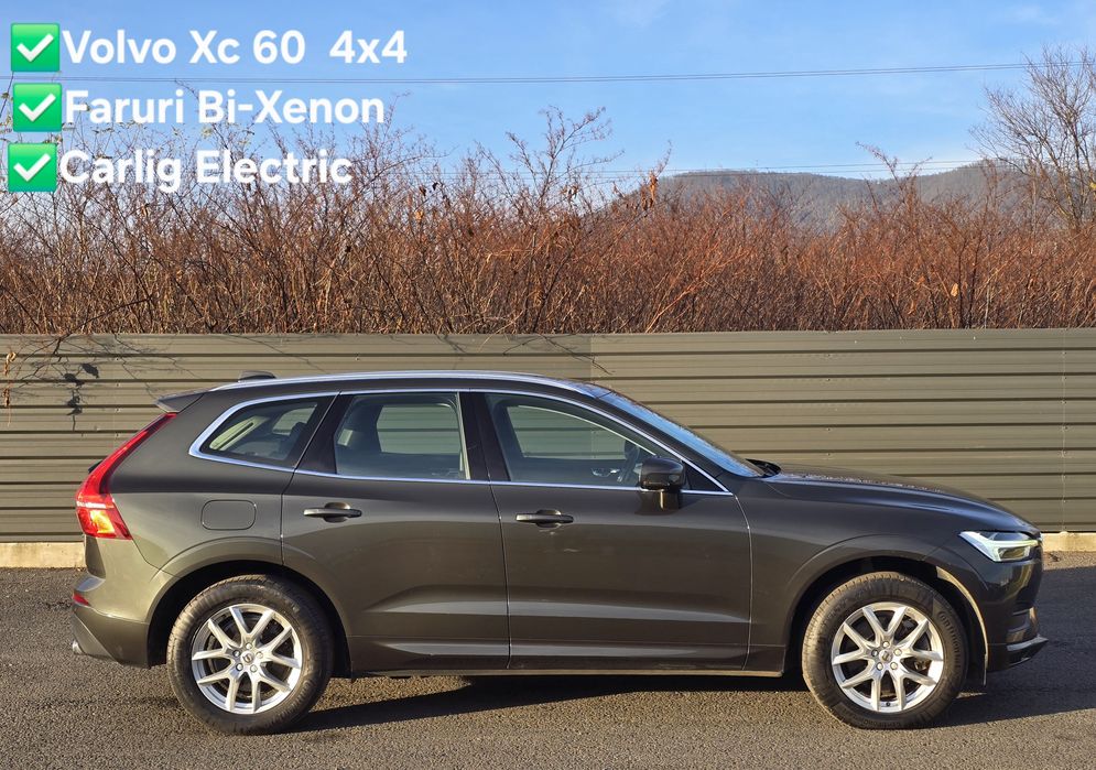 VOLVO Xc 60,Tractiune 4x4,BI-Xenon,Int.Piele Carlig Electric Manual.