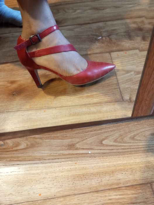 Туфли женские кожаные