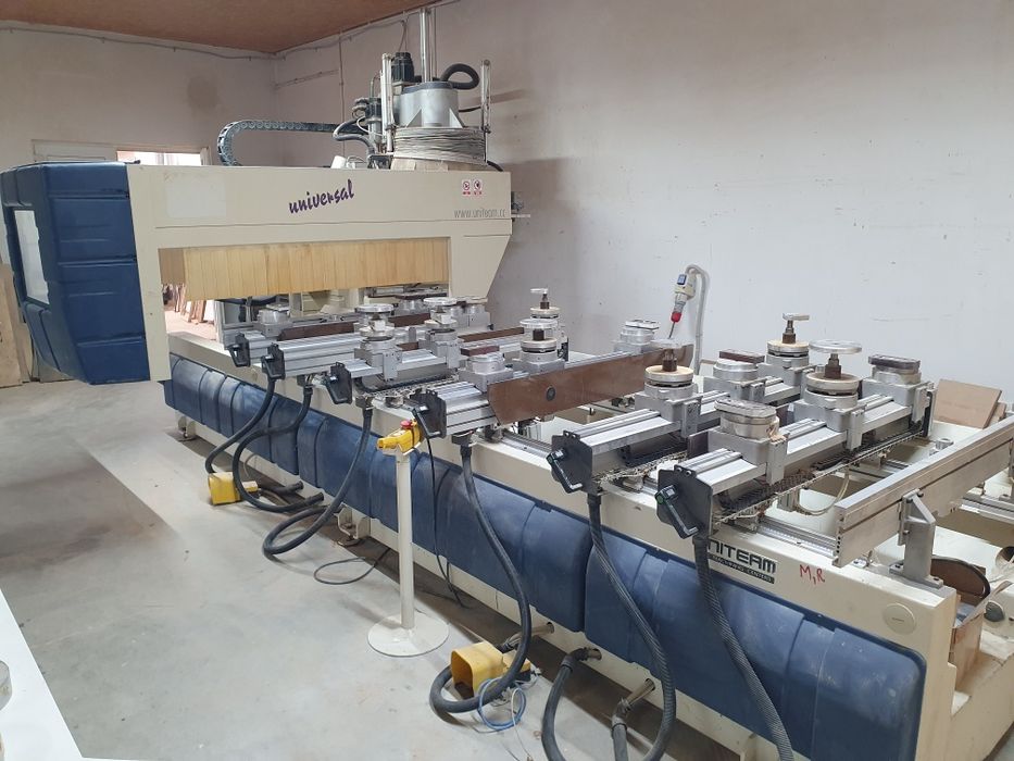 CNC  5 axe si grup de gaurire  UNITEAM