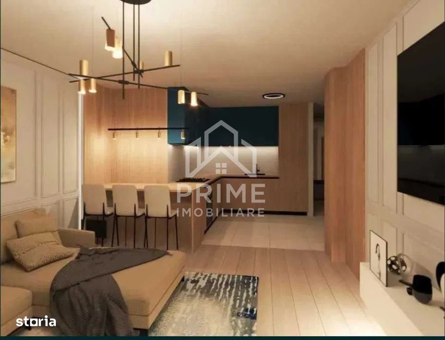 Apartament modern 2 camere | ETAJ 3 | 52 MP | ANSAMBLU REZIDENTIAL