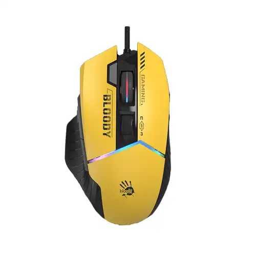 A4Tech Bloody W95MAXSPORT LIME RGB(Sports Lime)Мышь игровая пров.++