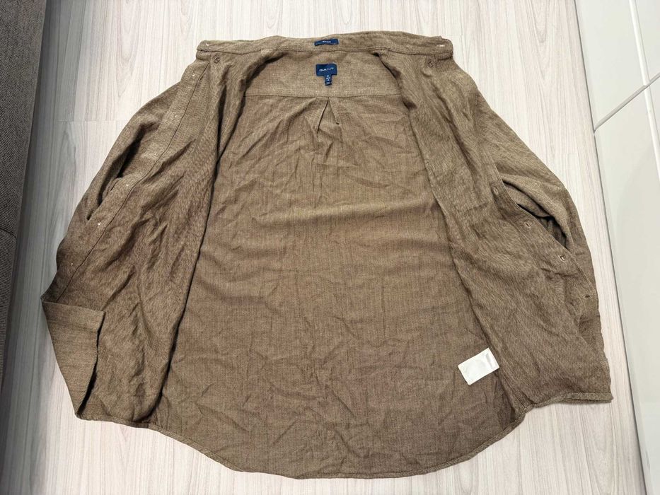 GANT Regular Fit Herringbone Shirt''оригинална мъжка риза ХХЛ размер