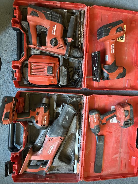 Set hilti pe bateri
