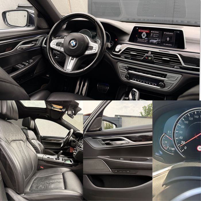 BMW 730Ld xDrive G12 • 2018 • Pachet M • Carbonschwarz
