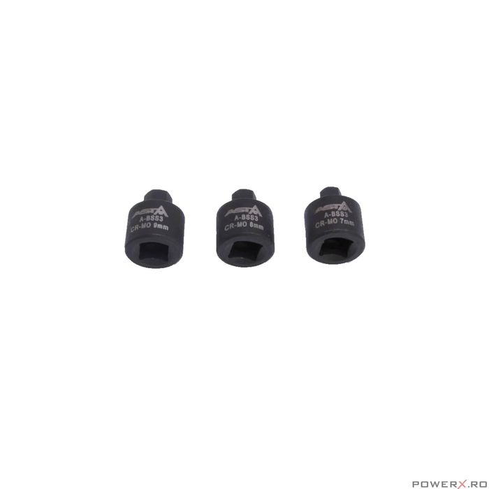 Set 3 chei tubulare pentru etrieri de frana, 7, 8, 9 mm, Asta