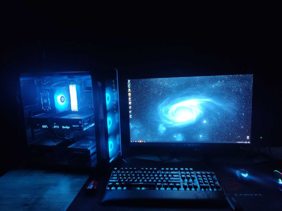 Сборка для игр и дизайна в 2K. RTX3080. Ryzen 5 5600X