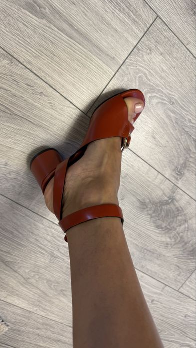 Sandale piele lacuita Musette