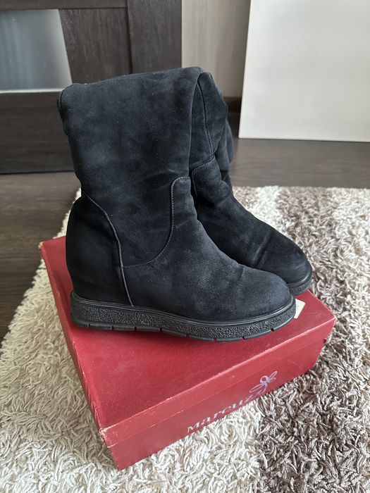 Отдам даром зимние сапоги