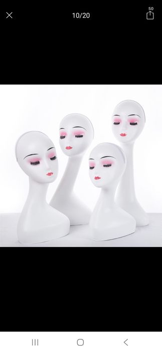 Maneken, kalla, haykal,   bosh, maniken