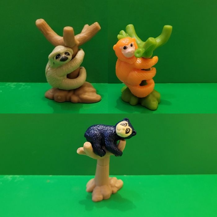 Серии Kinder Surprise из 3-х игрушек